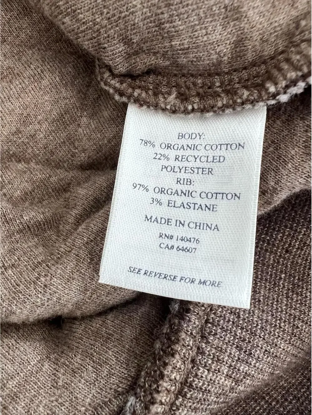 $188 Faherty Sweater Men's Large Epic Quilted Fleece Snap Button Pullover NWT